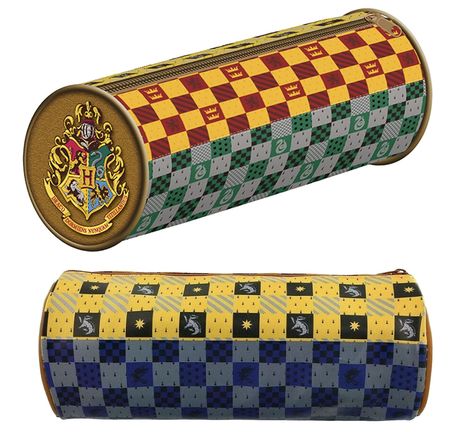 HARRY POTTER Zip Up Pencil Case Featuring Hogwarts Crest - Official Merchandise Harry Potter Pencil Case, Model Houses, School Pouch, Slytherin Ravenclaw, Ravenclaw Hufflepuff, Hogwarts Crest, Hogwarts School, Hogwarts Houses, Metal Gear Solid