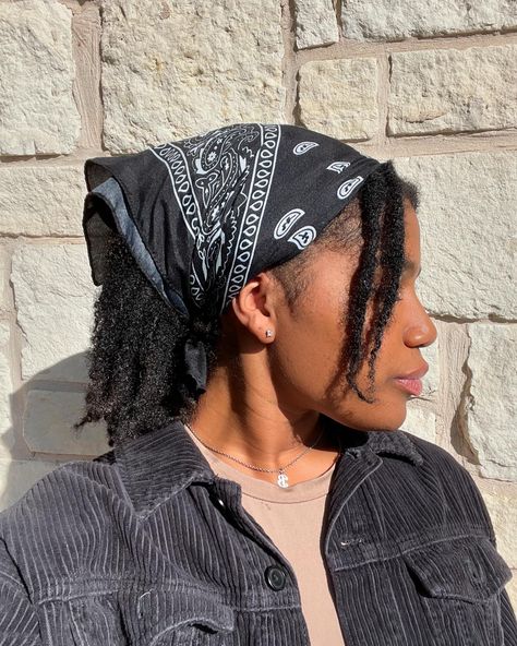 POV: You were in a rush, so you slapped a bandanna on ya head and called it a day 💅🏾🖤 #dreadlove #saturday #dreads #bandana #lazy #quickfix #blackandwhite #lockjourney #documentaryphotography Dreads Bandana, Locs With Bandana, Documentary Photography, Locs, Rush, Hairstyles, Hair Styles, Quick Saves