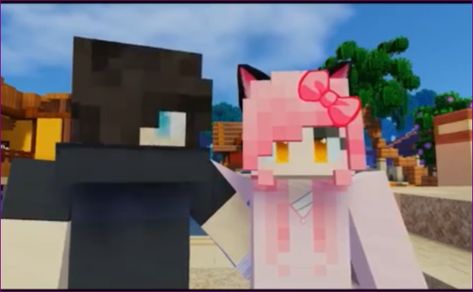 Kc And Zane, Kawaii Chan X Zane Fanart, Aphmau Quotes, Aphmau Kawaii Chan, Zane Aphmau, Zane And Kawaii Chan, Zane Romeave, Aaron Lycan, Phoenix Drop High