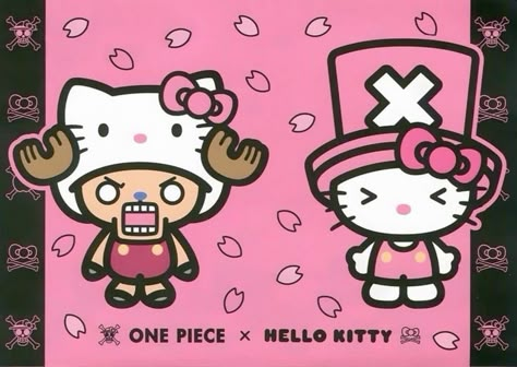 Hello Kitty Crochet, Anime Wall Prints !!, Cute Items, Tony Tony Chopper, Hello Kitty Images, Tony Chopper, Kitty Art, Hello Kitty Art, Funny Profile Pictures