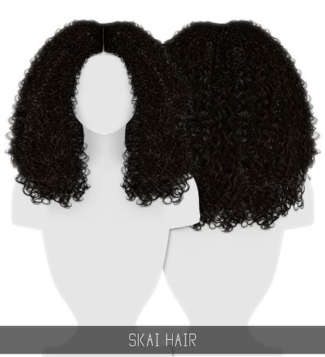 Simpliciaty Sims 4 Afro Hair, Sims 4 Curly Hair, Sims 4 Black Hair, Mod Hair, Sims 4 Tsr, The Sims 4 Skin, Die Sims 4, Sims 4 Alpha, The Sims 4 Pc