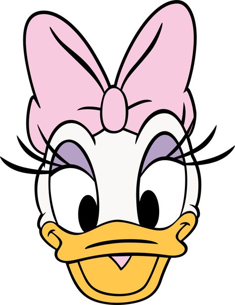 Daisy Duck Party, Pata Daisy, Minnie Mouse Cartoons, Disney Hair Bows, Duck Drawing, Disney Cookies, Disney Princess Artwork, Duck Cartoon, Disney Cartoon Characters