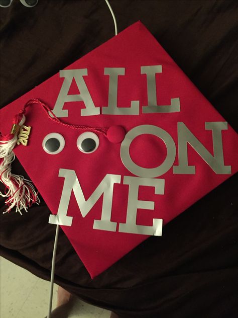 Decorated graduation cap ( for Tupac fans) Tupac Graduation Cap, Caps Ideas, Friends Graduation, Graduation Cap Decoration Diy, High School Graduation Cap, Friend Graduation, Senior Ideas, Grad Caps, Cap Decoration