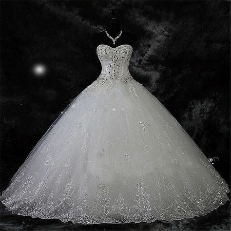 Wedding Bridal Gowns, Plus Size Ball Gown, Wedding Dresses Lace Ballgown, Princess Bridal, Wedding Dresses 2018, Wedding Dresses 2020, Lace Ball Gowns, Wedding Dress Fabrics, Wedding Dresses Beaded