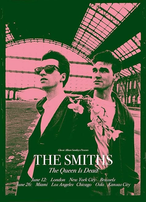 The Smiths Poster, The Queen Is Dead, Queen Poster, Dorm Posters, The Smiths, Pink Posters, Photo Wall Collage, Band Posters, New Poster