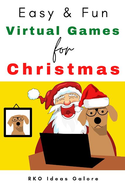 Fun Virtual Christmas Party Games Virtual Christmas Party Games For Work, Virtual Holiday Games For Work, Virtual Christmas Games, Christmas Office Games, Work Party Games, Christmas Games To Play, Funny Games For Groups, Virtual Team Building, Online Party Games