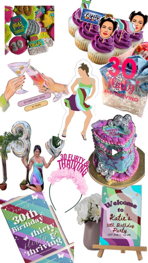 30 Birthday Theme, Thirty Flirty And Thriving Party, 13 Going 30, 13 Going On 30 Birthday, 13 Going On 30 Party, 30 Birthday Party, 30th Birthday Themes, Thirty Flirty And Thriving, 30th Birthday Party Decorations