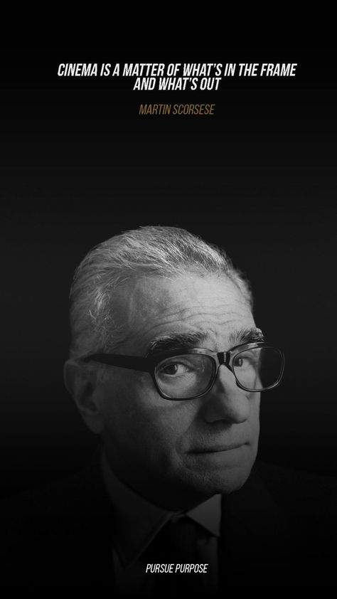 The beauty of cinema, aptly put by Martin Scorsese - perfect inspiration for the week ahead! #MartinScorsese #ArtistInspiration #MondayMotivation #mondaythoughts #Cinema #PursuePurpose The Beauty Of Cinema, Beauty Of Cinema, Martin Scorsese Quotes, Filmmaking Quotes, Quotes Artist, Screenwriting Tips, Film Tips, Filmmaking Cinematography, Best Movie Quotes