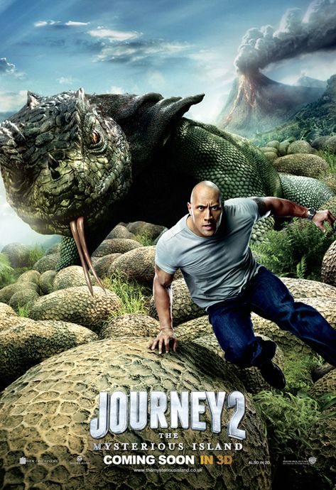 Dwayne Johnson in Journey 2: The Mysterious Island (2012) Journey 2 The Mysterious Island, Dwayne Johnson Movies, Island Movies, Sean Anderson, Mysterious Island, The Mysterious Island, Journey 2, 2012 Movie, Adventure Movie