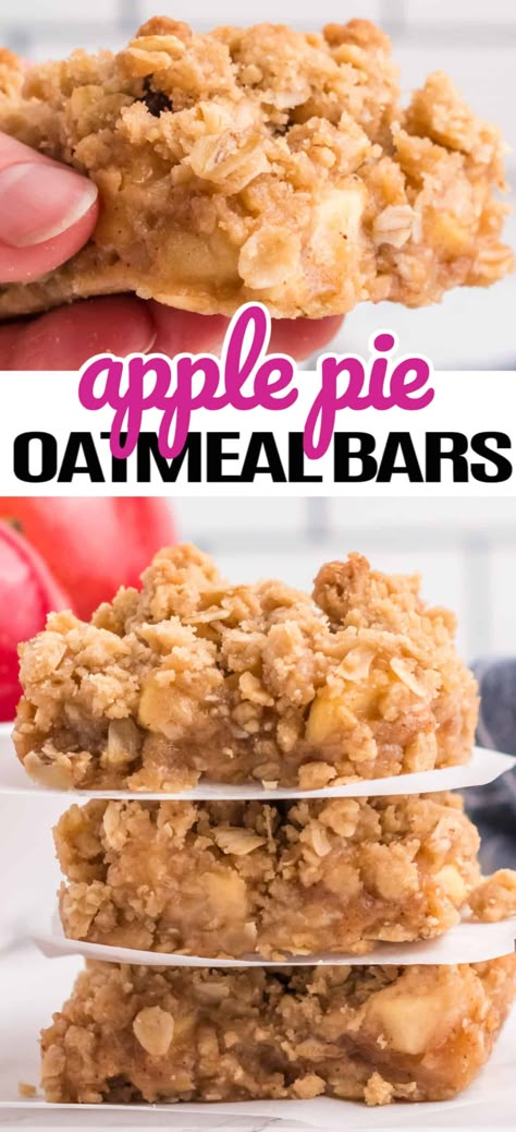 Gluten Free Apple Oatmeal Bars, Lodi Apple Recipes, Apple Graham Cracker Dessert, What To Make With Oatmeal, What To Do With Apples Going Bad, What To Do With Apples From Tree, Ways To Use Apples, Leftover Apples Recipes, Gluten Free Apple Pie Bars