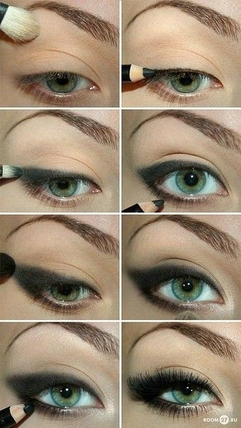 23 Gorgeous Eye-Makeup Tutorials Tutorial Eyeliner, Eyeliner Hacks, Mekap Mata, Makeup Tip, Perfect Eyeliner, Smink Inspiration, Beauty Make-up, Makijaż Smokey Eye, Bohol