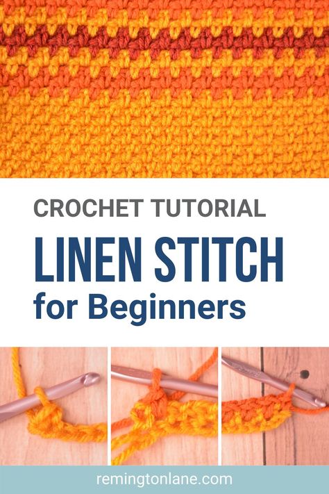 Linen Stitch Crochet, Left Handed Crochet, Crochet Ripple Pattern, Design Kitchen Ideas, Crochet Bedspread Pattern, Beginner Crochet Tutorial, Crochet For Beginners Blanket, Linen Stitch, Crochet Chain