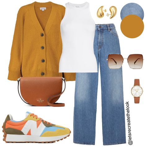 Mustard Cardigan - 15 Outfit Ideas 💛 Here are 16 outfit ideas for a mustard cardigan that I plan to recreate. Do you own a mustard colored cardigan? Save this post for style inspo and look in your closet to see how many looks you can recreate yourself! Have a blessed Sunday fashion friends! 🥰 #letsrecreatethelook #styleinspo #outfitideas #styleinspiration #outfitinspo #fallstyle #casualstyle #momstyle #teacherstyle #elevatedcasual #casual #agelessstyle #everydaystyle #midlifestyle Mustard Cardigan Outfit, Casual Sunday Outfit, Recreate Yourself, Mustard Outfits, A Blessed Sunday, Sunday Fashion, Cardigan Fall Outfit, Have A Blessed Sunday, Wide Leg Pants Jeans