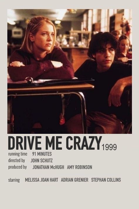 Old Films To Watch, Drive Me Crazy Movie, Crazy Movie, Movie Recs, Freetime Activities, Created To Create, Indie Movie Posters, Film Recommendations, Movies To Watch Teenagers