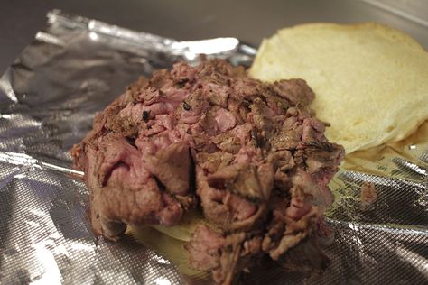 Pit Beef Recipe, Pit Beef, Blue Ribbon Recipes, Best Fast Food, Meat Sandwich, Wine Magazine, State Foods, Barbecue Restaurant, Built In Bbq