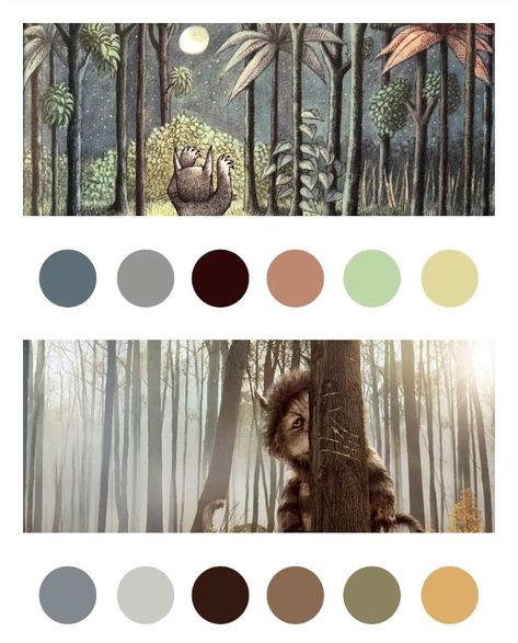 Where the Wild Things Are Color Palette Wild Things Nursery, Wild Things Party, Wild Birthday Party, Wild One Birthday Party, Nursery Mural, Baby Boy Room Nursery, Baby Shower Decorations For Boys, Nursery Baby Room, Big Boy Room