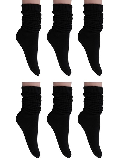 PRICES MAY VARY. no closure closure Clean With Care Cold Wash Only Scrunch Socks, Retro Socks, Trendy Socks, Soft Socks, Slouch Socks, Sneakers Comfortable, Dance Training, Socks For Women, Warm Socks