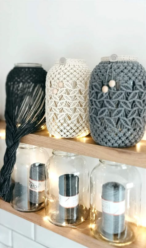 Macrame Candle, Macrame Candle Holder, Drawing Apple, Decor For Table, Boho Artwork, Macrame Knots Tutorial, Knots Tutorial, Mini Macrame, String Art Diy