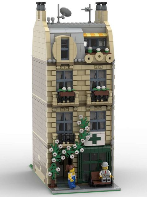 Lego Crafts, Minecraft Lego, Lego Houses, Lego Designs, Lego Village, Instructions Lego, Lego Winter, Big Lego, Lego Buildings