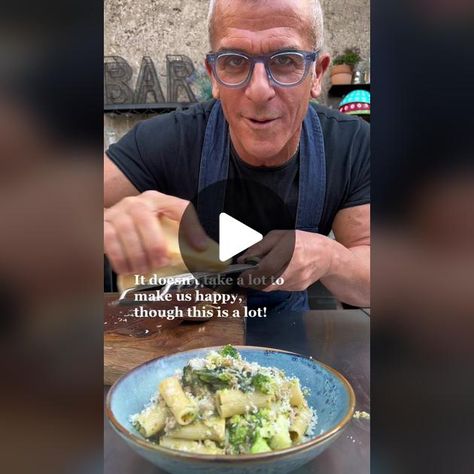 TikTok · Chef Max Mariola Cooking Tiktok, Max Mariola, Pasta Italiana, Lemon Pasta, Rigatoni, Vegan Vegetarian, Broccoli, Make Your Day, Vegan Recipes