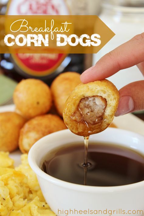 Breakfast Corn Dogs. These are officially one of my new favorite breakfasts! http://www.myrecipemagic.com/recipe/recipedetail/breakfast-corn-dogs Back To School Breakfast, What's For Breakfast, Corn Dogs, A Cup Of Coffee, Breakfast Dishes, Yummy Breakfast, Cup Of Coffee, Brunch Recipes, Buttermilk