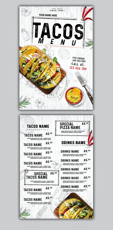 Taco Truck Menu Ideas, Mexico Menu Design, Mexican Food Truck Menu Ideas, Tacos Menu Design, Taco Menu Ideas, Mexican Restaurant Menu Design Ideas, Taco Menu Design, Mexican Food Menu Design, Mexican Menu Design