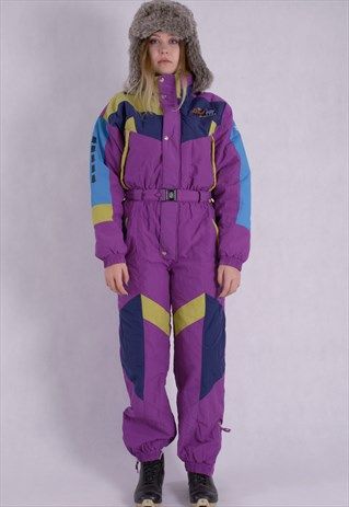 Snowsuit Outfit Women, Vintage Ski Suit, Ski Onesie, Retro Ski Suit, Retro Pants, Ski Coat, Ski Outfit, Ski Girl