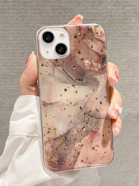 Brown    Silicone Marble Phone Cases Embellished   Phone/Pad Accessories Brown Phone Case, Bride Fashion Illustration, Diy Resin Phone Case, Fashion Cycle, Girly Iphone Case, Resin Art Painting, Girly Phone Cases, Diy Iphone Case, Bride Fashion