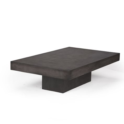 Blok Concrete Rectangle Black Outdoor Coffee Table | Teak Warehouse Large Rectangle Coffee Table, Pool Loungers, Newport House, Poolside Furniture, Rectangle Coffee Table, Concrete Coffee Table, Outdoor Coffee Table, Coffee Table Rectangle, Outdoor Coffee Tables