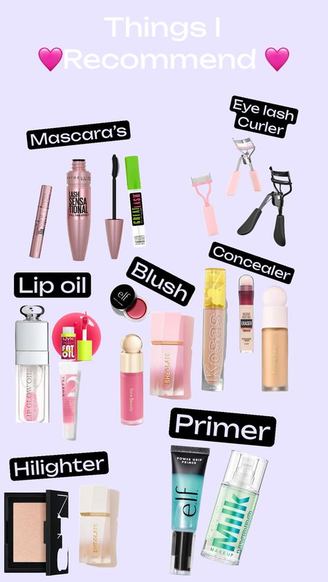 Makeup products I recommend 🩷🌞🌊 Alternative Makeup, Eyelash Curler, Mascara Lashes, Lip Glow, Things To Remember, Lip Oil, Makeup Tutorials, Makeup Products, Your Aesthetic