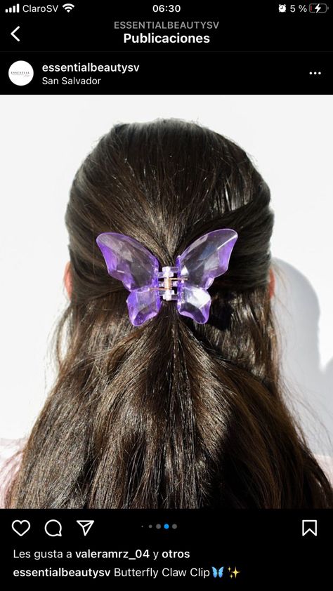 Moving Butterfly, Butterfly Hair Claw, Trendy Hair Accessories, Harry Styles Merch, Claw Clip Hair, Friends Girl, Y2k Accessories, Y2k Butterfly, Edgy Aesthetic