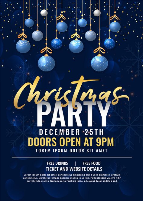 Christmas Party Flyer Design, Chrismast Poster, Christmas Party Poster Design, Christmas Advertising Design, Party Flyer Design, Christmas Party Flyer, Christmas Poster Design, Christmas Party Poster, Christmas Advertising