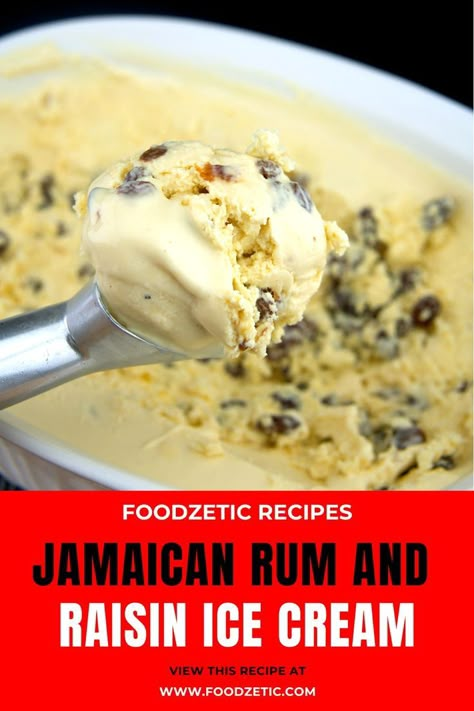 Jamaican Rum Cream Recipe, Rum And Raisin Ice Cream, Rum Raisin Ice Cream, Rum And Raisin, Homemade Ice Cream Recipes Machine, Waffle Cone Recipe, Ice Cream Recipes Machine, Easy Ice Cream Recipe, Rum Cream