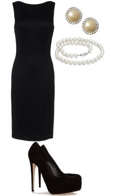 Black Dress Classy, Little Black Dress Outfit, Lil Black Dress, Look Formal, Common Thread, Black Dress Outfits, The Little Black Dress, Little Black Dresses, Dress Classy