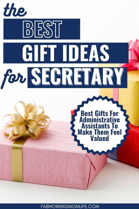 In the fast-paced business world, secretaries play a crucial role in keeping things running smoothly. From managing appointments to handling administrative tasks, administrative assistants are the unsung heroes of the office. It’s time to show your appreciation and tell your secretary how much their hard work means to you.  In this blog post, we’ll explore […] The post Secretary Gift Ideas: Best Gifts For Administrative Assistants To Make Them Feel Valued appeared first... Gifts For Administrative Assistants, Secretary Gift Ideas, Working Mom Cleaning Schedule, Mom Time Management, Working Mom Schedule, Tips For Working Moms, Secretary Gifts, Pumping Tips, Mom Schedule