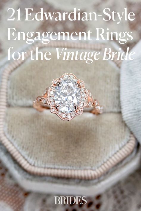 Vintage Edwardian Engagement Ring, Vintage Filigree Engagement Ring, 1910 Engagement Ring, Unique Engagement Rings Vintage Antiques, Engagement Rings Boho, Victorian Style Engagement Ring, Antique Engagement Rings Victorian, Edwardian Engagement Rings, Edwardian Style Engagement Ring