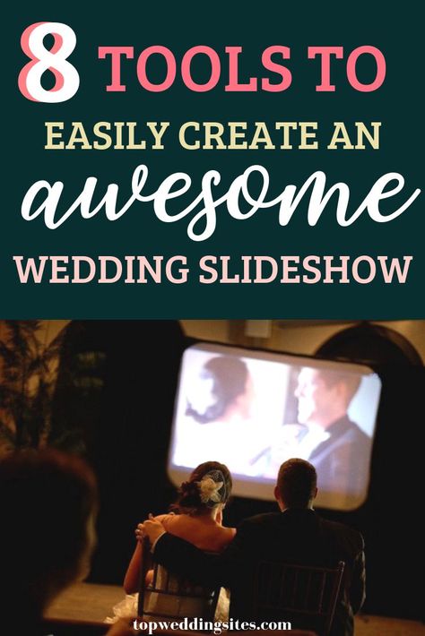 Wedding Sites, Wedding Slideshow, Event Planning Tips, Planning Tools, Explosion Box, 50th Wedding Anniversary, Slide Show, 50th Wedding, Wedding Rehearsal