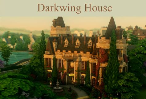 Vampire House, University Housing, Dnd Campaign, Sims Builds, Sims 4 House Building, Student Housing, Sims Ideas, Bloxburg Ideas, Sims 4 House Design