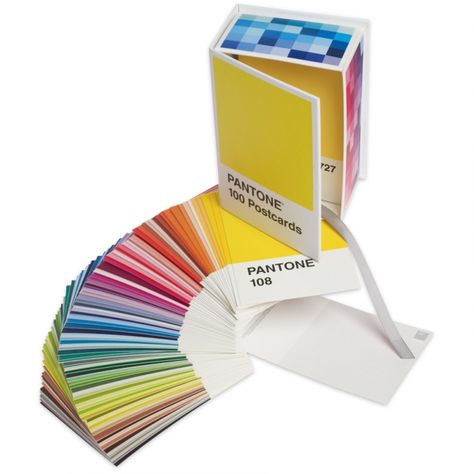 Greer Chicago | Product Detail | Pantone 100 Postcards Pantone Matching System, Architecture Foundation, Birthday Table Decorations, Chicago Architecture, Color Chip, Workspace Design, Bullet Journal Ideas Pages, Diy Clay, Stationery Set