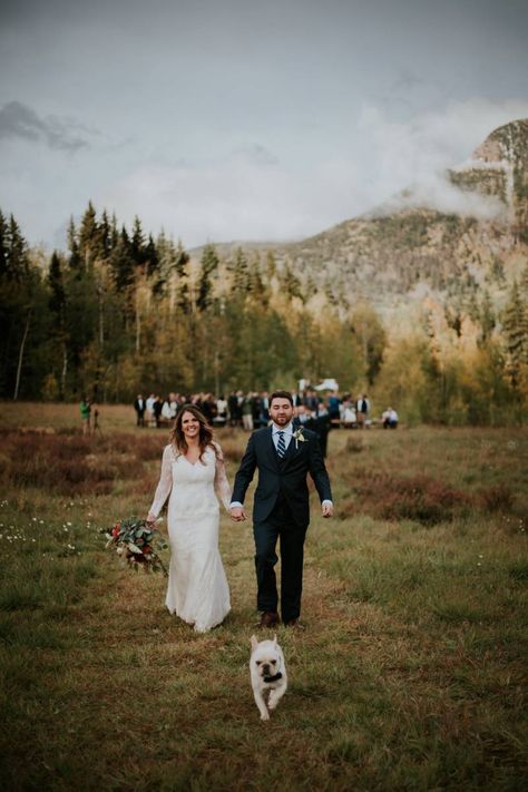 Wedding Puppies, Durango Wedding, Fall Mountain Wedding, Paper Rings, Rocky Mountain Wedding, Mountain Bride, Gettin Hitched, Colorado Elopement, Dog Wedding