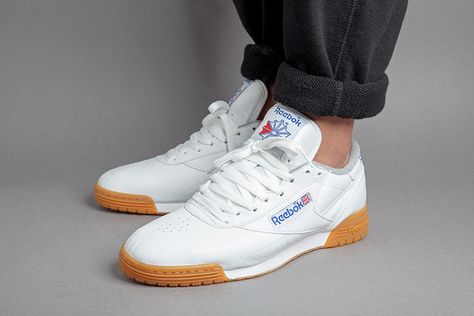 Not only do gum soles look great, but they're functional as well. We've rounded up 10 of our favorites for you to shop right now. Gum Sole Sneakers, Top Gum, Dressed In White, High Tops Sneakers, White Leather Shoes, White High Tops, Sneakers Looks, Sole Sneakers, Shoe Obsession