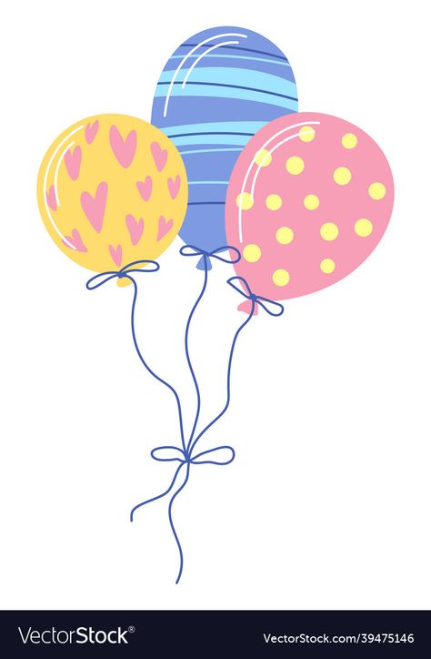 Balloon Png Aesthetic, Birthday Balloons Clipart, Balloons Illustration, Balloon Illustration, Balloon Clipart, Human Body Parts, Balloons Party, Preschool Art Activities, Instagram Ideas Post