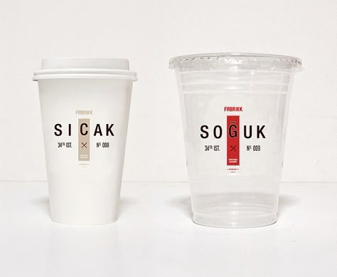 fscarballo, via Flickr Cup Coffee Design, Plastic Cups Design, Plastic Coffee Cups, Design Café, Cup Logo, Coffee Cup Design, Coffee Logo, Drinks Design, Restaurant Branding