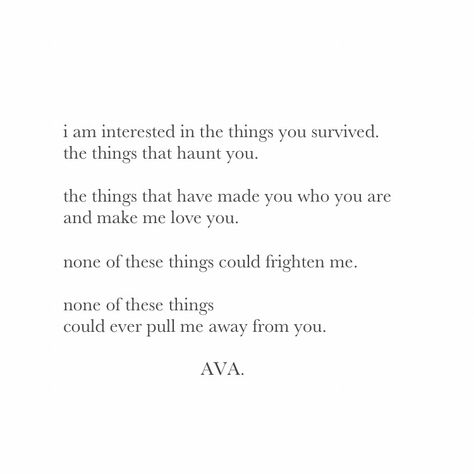 AVA. instagram: vav.ava #poetry #quotes Tame The Heart Ava Hunter, Who The F Is Ava, Ava Meaning Name, Alex And Ava Quotes, Ava Quote, Ava Quotes, Lang Leav, Broken Soul, Old Quotes