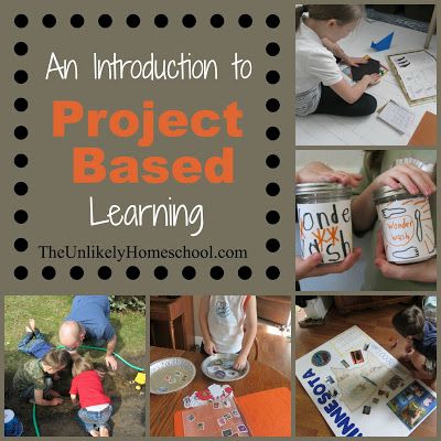 such a great idea! I love this. I'd probably start at age 5 and up though. Can't wait. An Introduction to Independent Project Based Learning-The Unlikely Homeschool Pbl Projects, Classical Studies, Inquiry Learning, Genius Hour, Homeschool Projects, Problem Based Learning, Preschool Projects, Inquiry Based Learning, Homeschool Inspiration