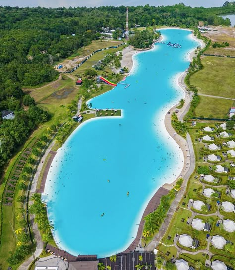 Gallery - Crystal Lagoons Magical Lagoon, Opal Grand Resort Delray, Crystal Lagoon, Coconut Lagoon Resort, Lagoon Park, Maps Design, Crystal Clear Beach, Castle Layout, City Maps Design