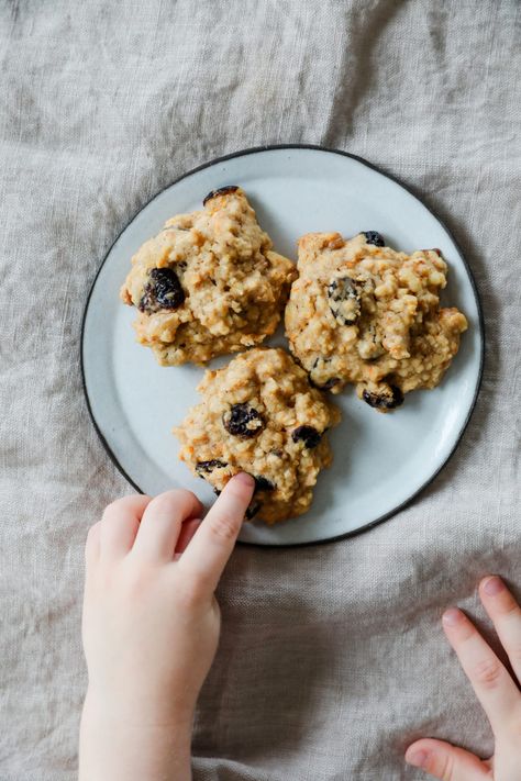 Kathy's Orange-Cranberry Oatmeal Cookies - One Degree Organics Healthy Cookie Recipes Chocolate Chip, Oatmeal Cookies Easy, Oatmeal Cranberry Cookies, Cookie Cookbook, Healthy Cookie Recipes, Oatmeal Cookie Recipes, Quick Oats, White Flour, Orange Recipes