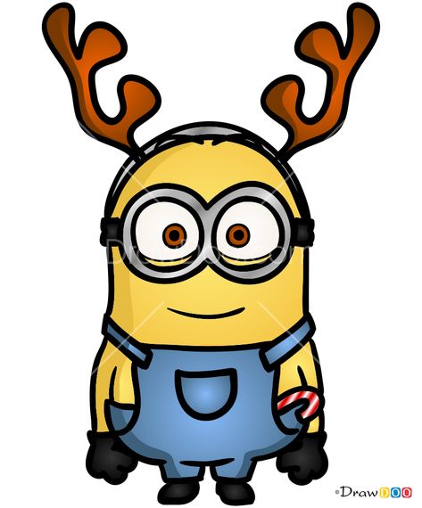 How to Draw Minion, Christmas Cartoons обновлено: May 23, 2018 автором: Christmas Cartoon Pictures, Cartoon Drawing Images, Minion Drawing, Christmas Cards Drawing, Xmas Drawing, Christmas Cartoon Characters, Minion Christmas, Disney Character Drawings, Christmas Window Painting