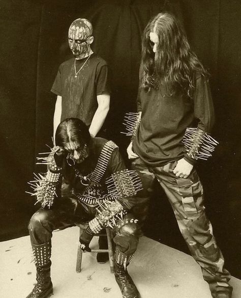 Black Metal Men, Black Metal Outfit, Black Metal Aesthetic, Black Metal Style, Metal Outfit, Folk Punk, Vlad Tepes, Norwegian Black Metal