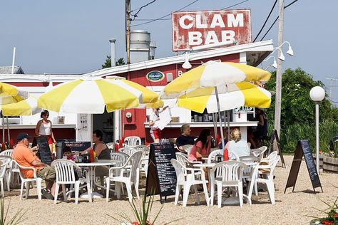 Seafood Shack, Lighthouse Restaurant, Long Island Restaurants, Beach 2023, Coastal Architecture, Fish Fry, Hometown Pride, Long Beach Island, Blue Point